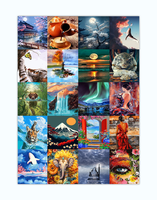Offre Spéciale DIY Peinture Par Numéros Paysage Pour Personnaliser Vos Propres Photos Animaux Peinture Décoration Murale Peinture Par Numéros Kit