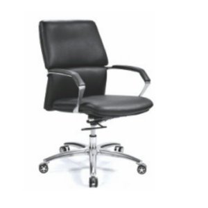 Silla de oficina moderna y cómoda de cuero 36019-1608C/B/A - Product Image 4