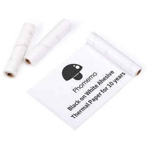 Autocollant de fabricant d'étiquettes en papier thermique auto-adhésif pour utilisation industrielle et artisanale sur <span class=keywords><strong>Phomemo</strong></span> M110 <span class=keywords><strong>M220</strong></span> M200 M120 - Product Image 6