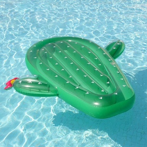 Custom PVC Swimming <b>Pool</b> Cactus Floats air Mattress Water Floating Bed for Adults with Inflatable <b>Pool</b> Floats - Product Image 5