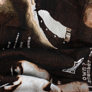 <span class=keywords><strong>Tapices</strong></span> <span class=keywords><strong>de</strong></span> <span class=keywords><strong>pared</strong></span> <span class=keywords><strong>de</strong></span> alta calidad Jacquard personalizados mantas <span class=keywords><strong>de</strong></span> tiro estampado personalizado tejido Picnic diseño único tapiz tejido - Product Image 5