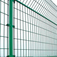 Aanpasbare Thermisch Gegalvaniseerde Gepoedercoate Elektrisch Gelaste Gaasafrasteringspaneel Stalen Post Lage Veiligheidsbescherming