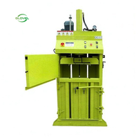 Presse à balles carrées hydraulique automatique pour déchets de carton et canettes en aluminium, petite presse verticale à moteur, haute productivité