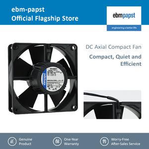 Ventilador Axial de Refrigeración Eléctrico ebmpapst AC 4300H 120*120*32mm 12032 230/115VAC 3400RPM 12W 204m3/h OEM/ODM - Product Image 2