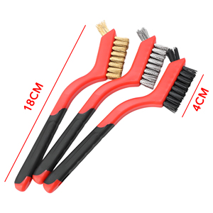 Brosse de nettoyage de drain portable traditionnelle <span class=keywords><strong>à</strong></span> manche en PP et fil plaqué cuivre pour cuisine, maison et <span class=keywords><strong>voiture</strong></span> (unité individuelle) - Product Image 6