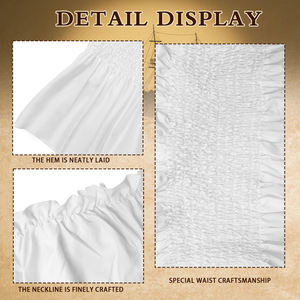 <span class=keywords><strong>Disfraz</strong></span> de Pirata del Caribe para <span class=keywords><strong>Mujer</strong></span>, Top, Falda, Brazalete, Parche, Pañuelo, Medias de Seda, Faja, Conjunto Completo para Halloween, Carnaval, Fiesta - Product Image 5