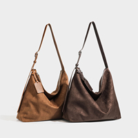 Sac à main de luxe pour femme en daim gaufré motif crocodile, sac hobo vintage, sac à bandoulière, sacoche pour femme