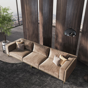 Sofás de Sala de Estar (usados), Muebles de Diseño Italiano Moderno, Sofás Seccionales de Cuero en Forma de L, Sofás de Lujo VLIPE-SF-01, Sofá de Lujo para Sala de Estar - Product Image 3