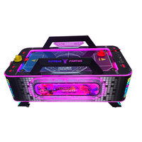 Table de hockey sur air professionnelle en métal de qualité All-Star, machine de jeu d'arcade sportive à monnayeur avec écran LED, garantie 1 an