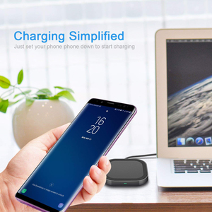 Station de charge sans fil Qi la <span class=keywords><strong>plus</strong></span> vendue, chargeur rapide, support de téléphone à capteur intelligent, charge automatique par gravité pour téléphone - Product Image 2