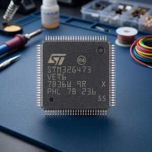 STM32G473VET6 MCU 32บิตสำหรับ M4นอกเครื่องแรม128KB แฟลช512KB 100PIN 3.3โวลต์เกรดอุตสาหกรรม dsp/fpu Pb ฟรี ROHS ขั้นสูง - Product Image 3