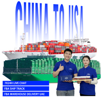 Agen Amazon FBA Pengiriman Barang Ritel dari China ke UAE DDP Pengiriman Laut LCL FCL Pengiriman Gudang Bea Cukai Terpenuhi Pajak Terbayar 3PL Gudang