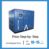 Compresseur d'air industriel fixe à vis 10HP 8bar 10bar 380V 600L Lubrifié 1000L à élément compresseur refroidi par air Silencieux – Meilleur Prix