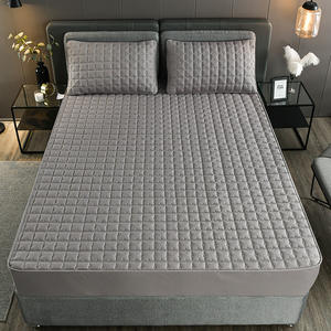 Op Maat Gemaakte Gewatteerde Microfiber Matrashoes Waterdichte Bedbeschermer Voor Hotels En Thuis Beschikbaar In Aangepaste Kleuren - Product Image 5