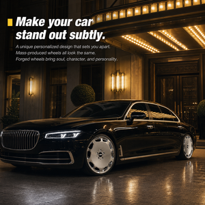 ล้อฟอร์จ LS8195 ขนาด 5x120 18 19 20 นิ้ว ดีไซน์ใหม่มาแรง ขัดเงาเต็มวง สำหรับ Mercedes BMW Bentley - Product Image 2