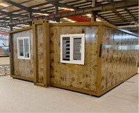 Clinique mobile et hôpital temporaire extensible à double aile de 20 pieds et 700 mm, étanche, pour les secours médicaux d'urgence