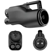 Adaptateur de charge rapide pour véhicules électriques 200A JET, adaptateur CHAdeMO vers CCS2, connecteur de charge rapide pour véhicules électriques, adaptateur CHAdeMO vers CCS2
