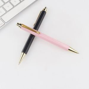 Cheap Selling Polygon Plastic Ballpoint Pen With Printing Customized Printing Advertisement for Office School <b>Kids</b> - Product Image 2