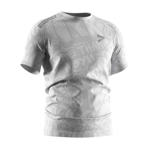 T-shirt de compression pour homme, vêtements de sport, fitness, performance athlétique, design musculaire - Product Image 3