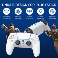 Manette de jeu portable YLW, joystick sans fil personnalisé pour PC, PS3, PS4, contrôleur de manette de jeu