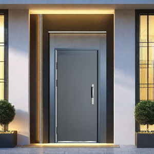 Yeni tasarım amerikan Villa iç kapı giriş ofis güvenli oda güvenlik giriş Metal soğuk haddeleme çelik kapılar - Product Image 6