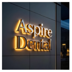 Custom 3D <span class=keywords><strong>lettera</strong></span> segnaletica a LED illuminata retroilluminata Logo del bordo esterno negozio di fronte Business Shop canale segno AC Power Advertising - Product Image 2