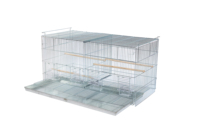 Cage à oiseaux pour perroquets, de qualité supérieure, écologique, solide, avec cloison amovible, pliable, facile à assembler, vente en gros d'usine