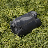 Sac de couchage compact pour adulte, style maman, grand format, pour temps chaud, vert, imperméable, rembourré en coton, coupe-vent, personnalisable, unisexe