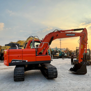 Excavatrice Doosan Dx140lc-9c d'occasion, fabrication coréenne, prix bas, haute qualité, excavatrice Doosan 140 d'occasion à vendre - Product Image 6