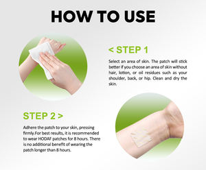 アスリートのための筋肉回復パッチ痛み緩和ハーブフォーミュラトレーニング後のなだめるようなパッチ - Product Image 6