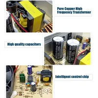 Alimentation Électrique Extérieure Étanche AC/DC 12V 60W 120W 200W 300W 400W pour Éclairage LED Commercial et Paysager
