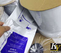 Systèmes d'emballage automatisés Sacs en poly pré-ouverts sur rouleau Pochettes en cornue perforées en plastique/PE