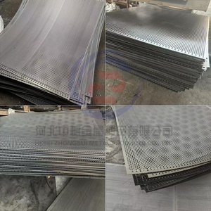 Mạ kẽm đấm lỗ tấm kim loại đục lỗ trang trí đấm lưới cho ngoài trời - Product Image 6