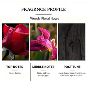 ELEA 50ml <span class=keywords><strong>Parfum</strong></span> pour <span class=keywords><strong>Homme</strong></span> Vaporisateur Boisé Rose Ébène Azure Dreamland Longue Durée Tendance Moderne - Product Image 5