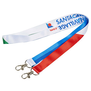 Custom Sublimation Breakaway Keychain <b>Lanyard</b> Polyester with Silk Screen Printing Logo and Hook Accessory - Product Image 1