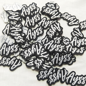 Abbigliamento personalizzato tessuto tessuto tessuto di ferro <span class=keywords><strong>su</strong></span> toppe <span class=keywords><strong>etichette</strong></span> Private per cappelli vestiti t-shirt - Product Image 2