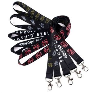 Hot Sale High Quality YUSEN Y134 Black Custom Logo Polyester Lanyard with <b>Snap</b> <b>Hook</b> for Thanksgiving Events - Product Image 3