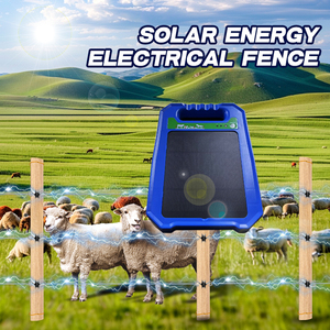 Cargador Solar para Cercas <span class=keywords><strong>El</strong></span>éctricas para Agricultura y Ganadería, para Prevenir la Invasión de Animales Salvajes - Product Image 1