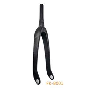 Fourche bmx en carbone ouvert de 20 et 24 pouces, pour vélo, tube1-1/2 FK-B001, en stock