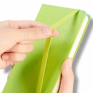 Academic A5 Logo Customized Pocket PU Leather <b>Diary</b> Note Book Custom Elastic Band Hardcover Planner Journal <b>Notebook</b> - Product Image 4