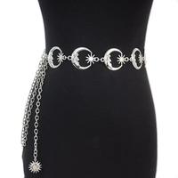 ZPE2940 Chaîne de Taille Métallique Élégante pour Femme, Accessoire de Mode