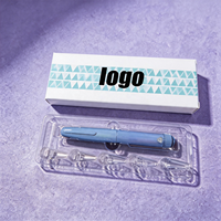 Boîte d'emballage magnétique en carton gris pour stylo V2 V3 V4 avec base solide pour une protection stable