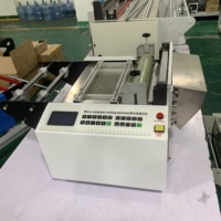 Machine de découpe automatique rouleau-à-feuille Huazhixin 300 mm 750 W 34 m/min pour film de ceinture en polypropylène, tissu non tissé, papier kraft