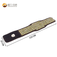 Jiwan Lejia - Cinturón de Soporte Lumbar Térmico con Piedras de Jade, Personalizado al por Mayor, para Bienestar