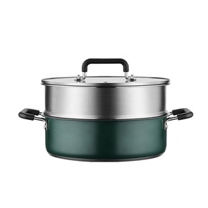 Gran oferta, <span class=keywords><strong>olla</strong></span> antiadherente para cocinar sopa, <span class=keywords><strong>vaporera</strong></span> para alimentos, <span class=keywords><strong>olla</strong></span> de vapor de acero inoxidable con afeitadora de alambre - Product Image 6