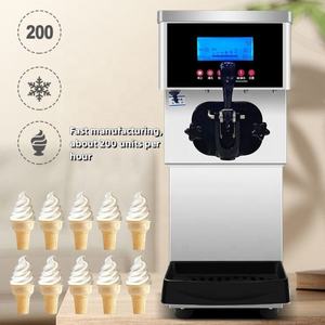 Meilleures ventes, prix bas, congélateur continu à cuillère dure, 2024, automatique, commercial, mini, nouvelle machine à crème glacée molle et dure - Product Image 6