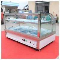 Plateau de table électrique bain marie 4 casseroles, verre incurvé, casseroles à 2 niveaux, fond avec gn1/2, chauffe-plats électrique bain marie
