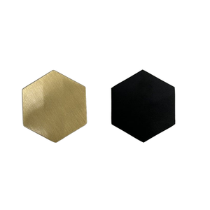 <strong>Cheap</strong> Cupboard Handles Copper Hexagonal Kitchen and Bathroom or Hotel Cabinet Drawer Hexagonal Brass <strong>Knob</strong> - Product Image 2
