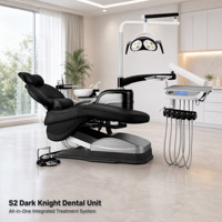 Fauteuil dentaire Sidebox Free Implant S2-IMPLANT PLUS certifié CE, ergonomique, électrique, à quatre poignées, gain de place, vente en gros