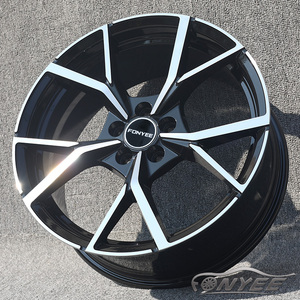 Fonyee Original <span class=keywords><strong>17</strong></span> 18 <span class=keywords><strong>pouces</strong></span> 5x10 0/112 <span class=keywords><strong>5</strong></span> trous de rayons Huecos Mag aluminium passager voiture roue Auto Rines <span class=keywords><strong>jantes</strong></span> Jante pour Volkswagen - Product Image 3